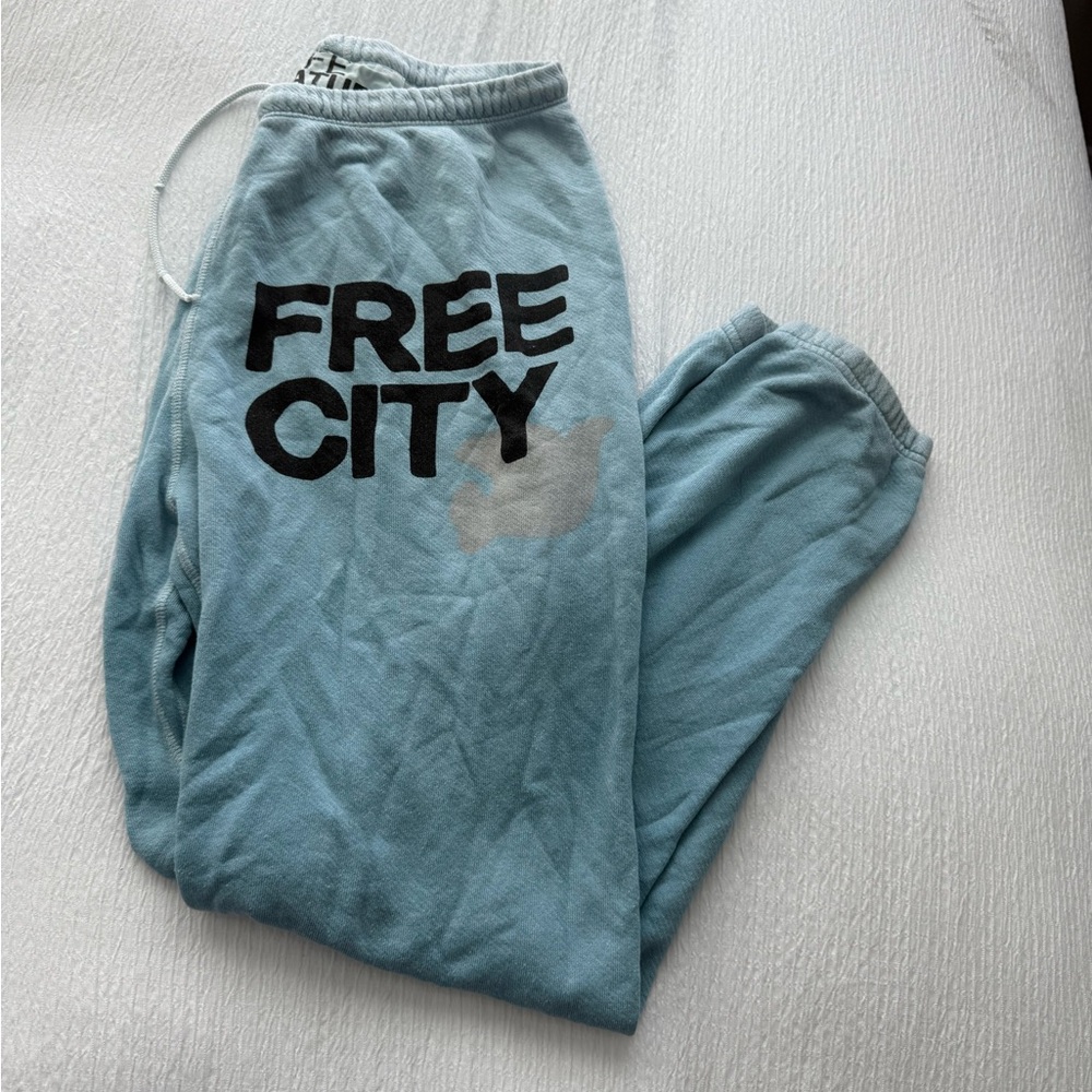 Free City Light Blue Sweatpants